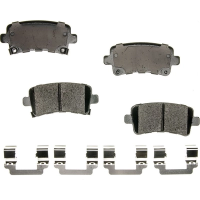 AGNA BRAKES - CXD1430 - Rear Premium Ceramic Disc Brake Pad Set pa1