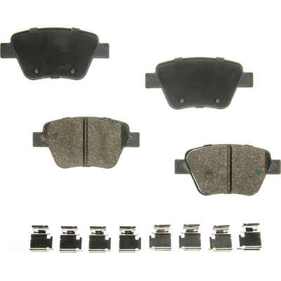 AGNA BRAKES - CXD1456 - Rear Premium Ceramic Disc Brake Pad Set pa1