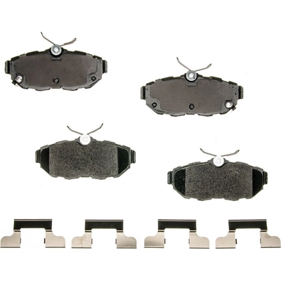 AGNA BRAKES - CXD1465 - Rear Premium Ceramic Disc Brake Pad Set pa1