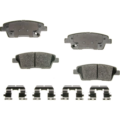 AGNA BRAKES - CXD1551 - Rear Premium Ceramic Disc Brake Pad Set pa1