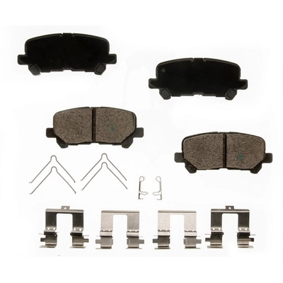 AGNA BRAKES - CXD1585 - Rear Disc Brake Pad Set pa1