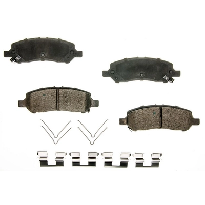 AGNA BRAKES - CXD1647 - Rear Disc Brake Pad Set pa1