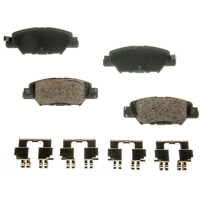 AGNA BRAKES - CXD1846 - Rear Premium Ceramic Disc Brake Pad Set pa1