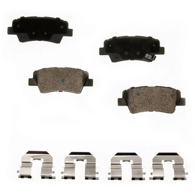 AGNA BRAKES - CXD1848 - Rear Premium Ceramic Disc Brake Pad Set pa1