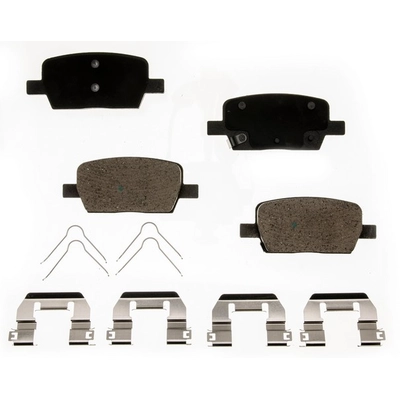 AGNA BRAKES - CXD1914 - Rear Premium Ceramic Disc Brake Pad Set pa1