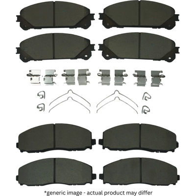 AGNA BRAKES - CXD2183 - Rear Premium Ceramic Disc Brake Pad Set pa1