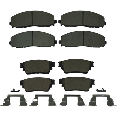 Rear Premium Ceramic Pads by AGNA BRAKES - CXD2188 pa1