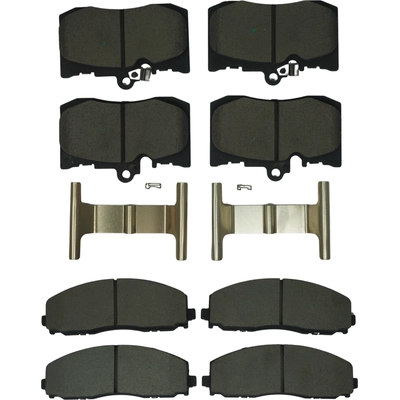 AGNA BRAKES - CXD2191 - Rear Premium Ceramic Disc Brake Pad Set pa1