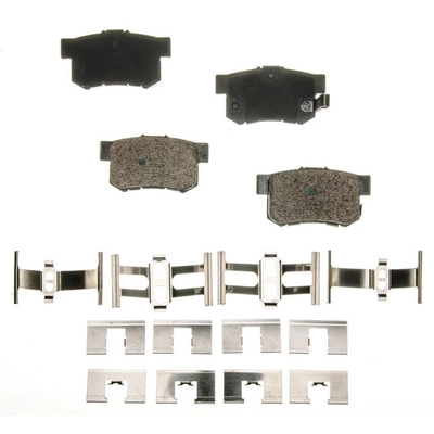 AGNA BRAKES - CXD537 - Rear Premium Ceramic Disc Brake Pad Set pa1