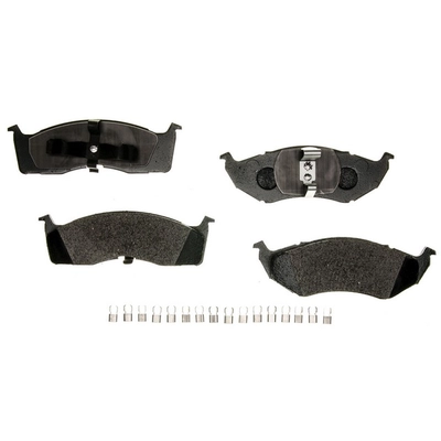 AGNA BRAKES - CXD591 - Rear Premium Ceramic Disc Brake Pad Set pa1