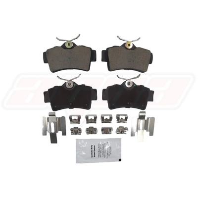 AGNA BRAKES - CXD627 - Rear Premium Ceramic Disc Brake Pad Set pa1