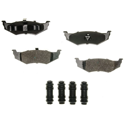 AGNA BRAKES - CXD641 - Rear Premium Ceramic Disc Brake Pad Set pa1