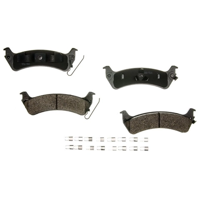 AGNA BRAKES - CXD666 - Rear Premium Ceramic Disc Brake Pad Set pa1