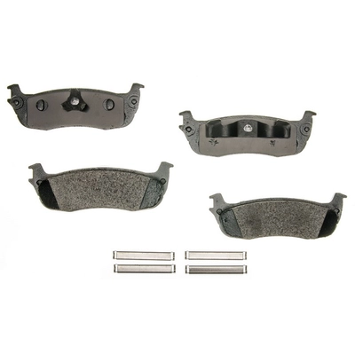 AGNA BRAKES - CXD711 - Rear Premium Ceramic Disc Brake Pad Set pa1