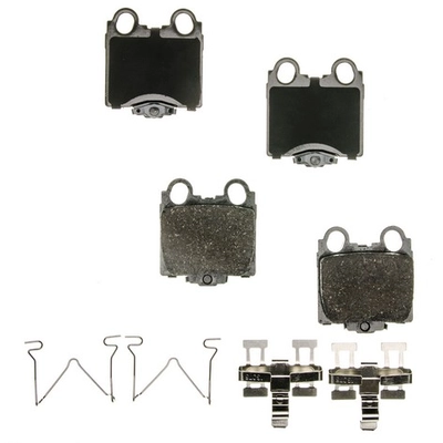 AGNA BRAKES - CXD771 - Rear Premium Ceramic Disc Brake Pad Set pa1