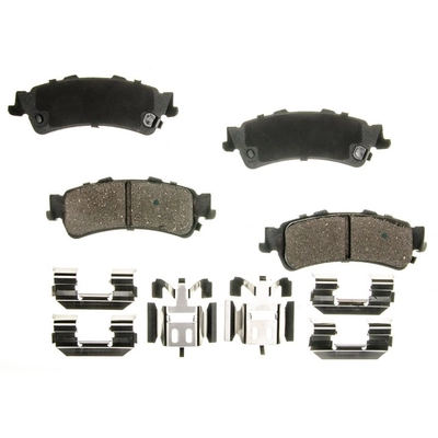 AGNA BRAKES - CXD792 - Rear Premium Ceramic Disc Brake Pad Set pa1