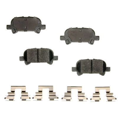 AGNA BRAKES - CXD828 - Rear Premium Ceramic Disc Brake Pad Set pa1