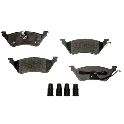 AGNA BRAKES - CXD858 - Rear Premium Ceramic Disc Brake Pad Set pa1