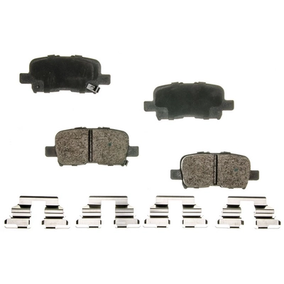 AGNA BRAKES - CXD865 - Rear Premium Ceramic Disc Brake Pad Set pa1