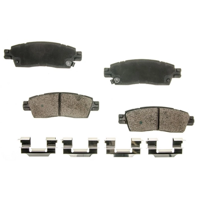 AGNA BRAKES - CXD883 - Rear Premium Ceramic Disc Brake Pad Set pa1