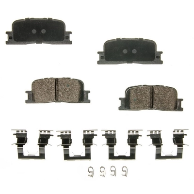 AGNA BRAKES - CXD885 - Rear Premium Ceramic Disc Brake Pad Set pa1