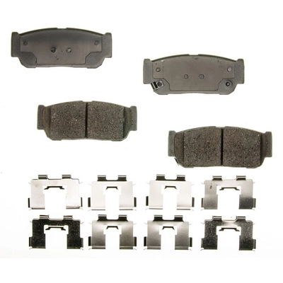 AGNA BRAKES - CXD954 - Rear Premium Ceramic Disc Brake Pad Set pa1