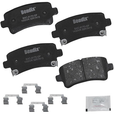BENDIX - CFC1430VR - Ceramic Rear Disc Brake Pads pa1