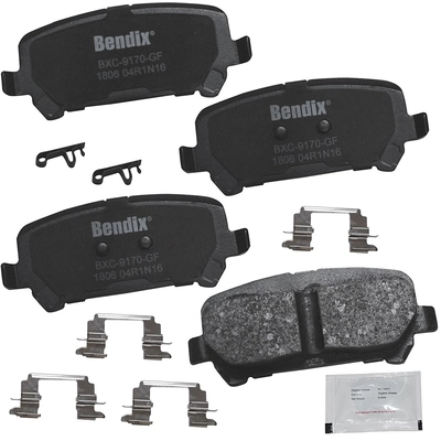 BENDIX - CFC1806 - Ceramic Rear Disc Brake Pads pa1