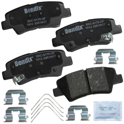 BENDIX - CFC1812 - Ceramic Rear Disc Brake Pads pa1