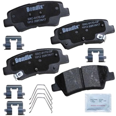 BENDIX - CFC1813 - Ceramic Rear Disc Brake Pads pa1