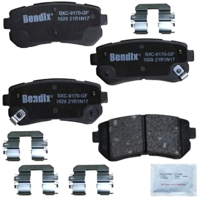 BENDIX - CFC1829 - Disc Brake Pad Set pa1