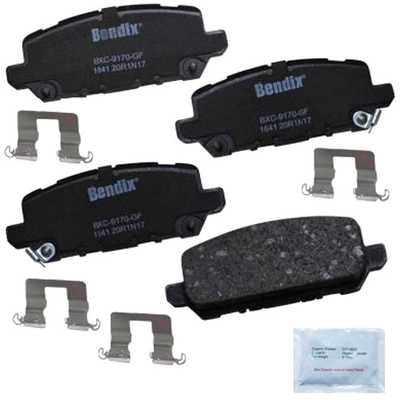 BENDIX - CFC1841 - Ceramic Rear Disc Brake Pads pa1