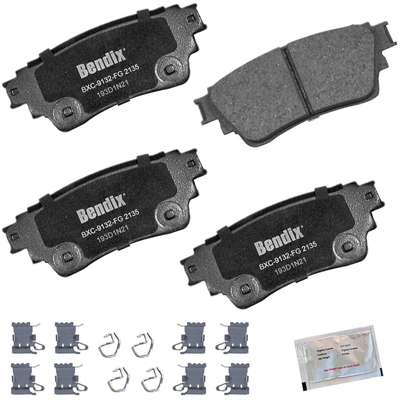 BENDIX - CFC2135 - Ceramic Rear Disc Brake Pads pa1