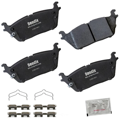 BENDIX - CFC2169 - Ceramic Rear Disc Brake Pads pa1