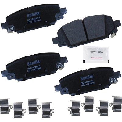Rear Premium Ceramic Pads by BENDIX - CFC2172 pa3