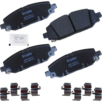 Rear Premium Ceramic Pads by BENDIX - CFC2186 pa2