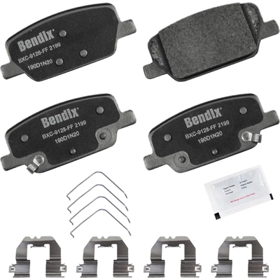 Rear Premium Ceramic Pads by BENDIX - CFC2199 pa2