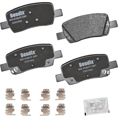 BENDIX - CFC2381 - Ceramic Rear Disc Brake Pads pa2
