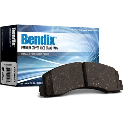 Rear Premium Ceramic Pads by BENDIX - CFC823 pa2