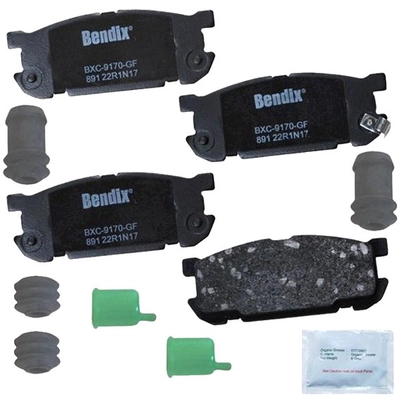 BENDIX - CFC891 - Ceramic Rear Disc Brake Pads pa1