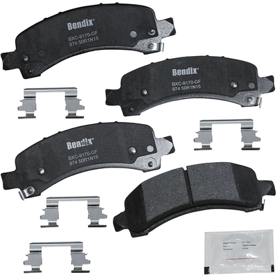 BENDIX - CFC974 - Ceramic Rear Disc Brake Pads pa1