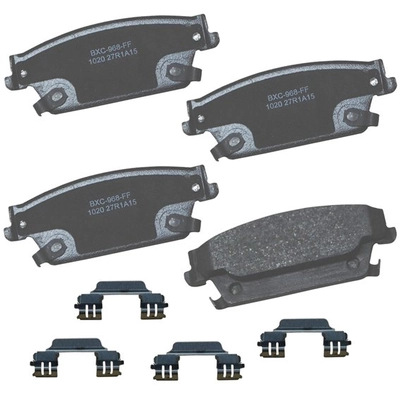 BENDIX - SBC1020 - Ceramic Rear Disc Brake Pads pa1