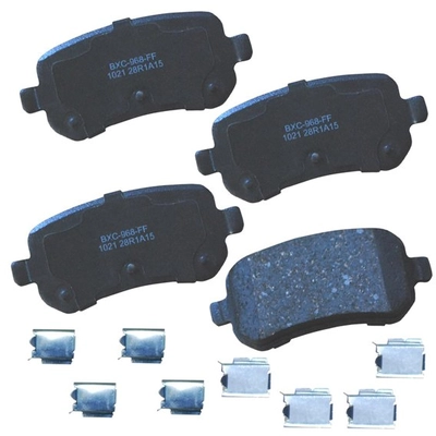 BENDIX - SBC1021 - Ceramic Rear Disc Brake Pads pa1