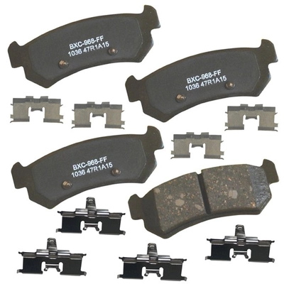 BENDIX - SBC1036 - Ceramic Rear Disc Brake Pads pa1