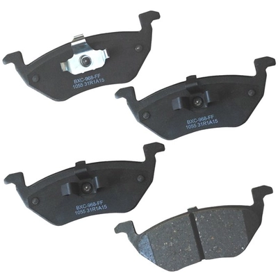 BENDIX - SBC1055 - Ceramic Rear Disc Brake Pads pa1