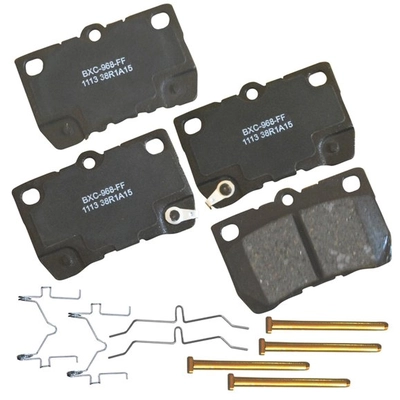 BENDIX - SBC1113 - Ceramic Rear Disc Brake Pads pa1