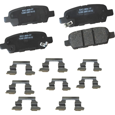 Rear Premium Ceramic Pads by BENDIX - SBC1288 pa1