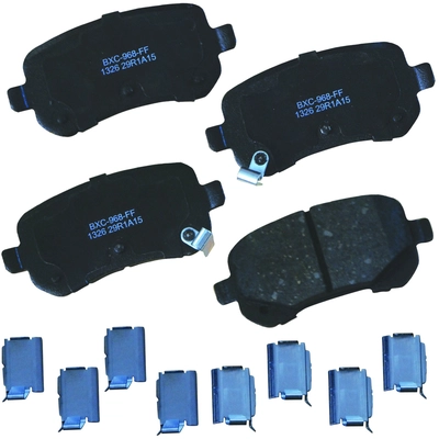 Plaquettes de frein arrière en céramique qualité supérieur de BENDIX - SBC1326 pa1