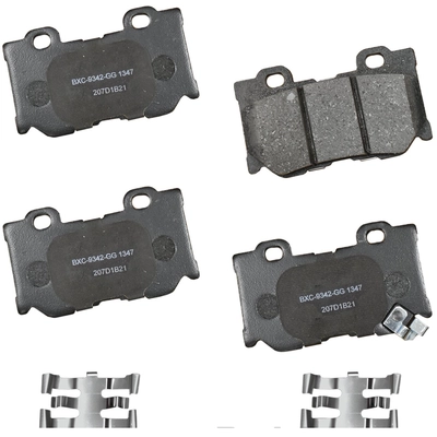 BENDIX - SBC1347 - Ceramic Rear Disc Brake Pads pa1