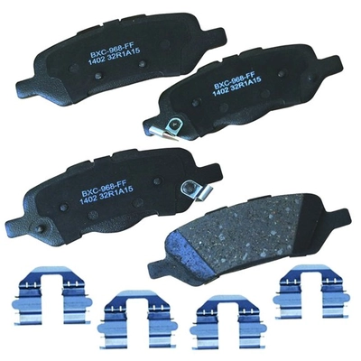 BENDIX - SBC1402 - Ceramic Rear Disc Brake Pads pa1